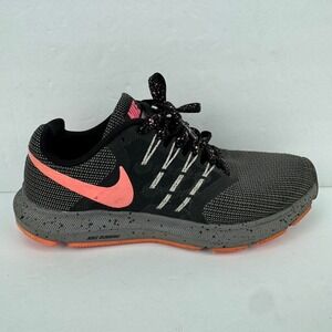 Nike Run Swift Shoes Women's Size 6.5 Black Pink Athletic Running Sneakers